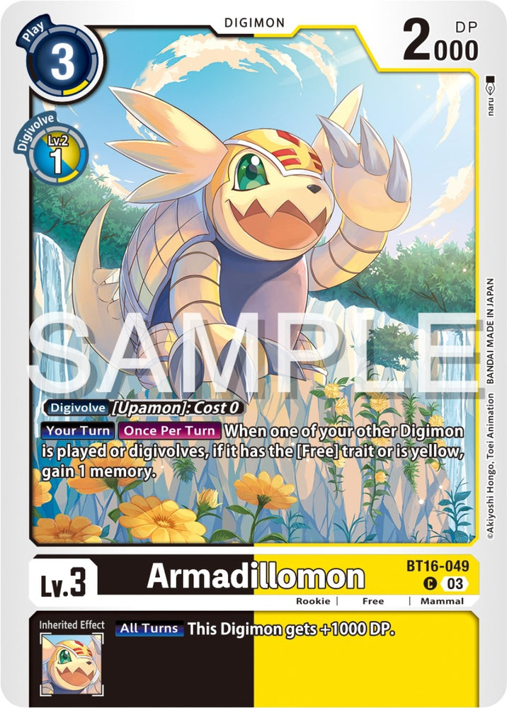 Armadillomon (BT16-049 C) [BT16]