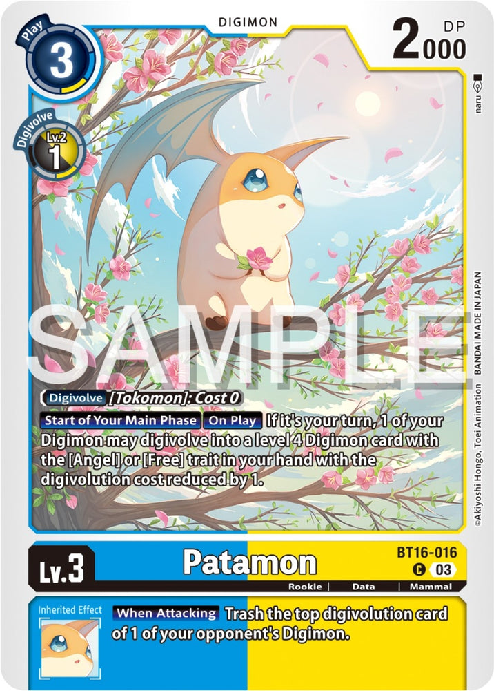 Patamon (BT16-016 C) [BT16]