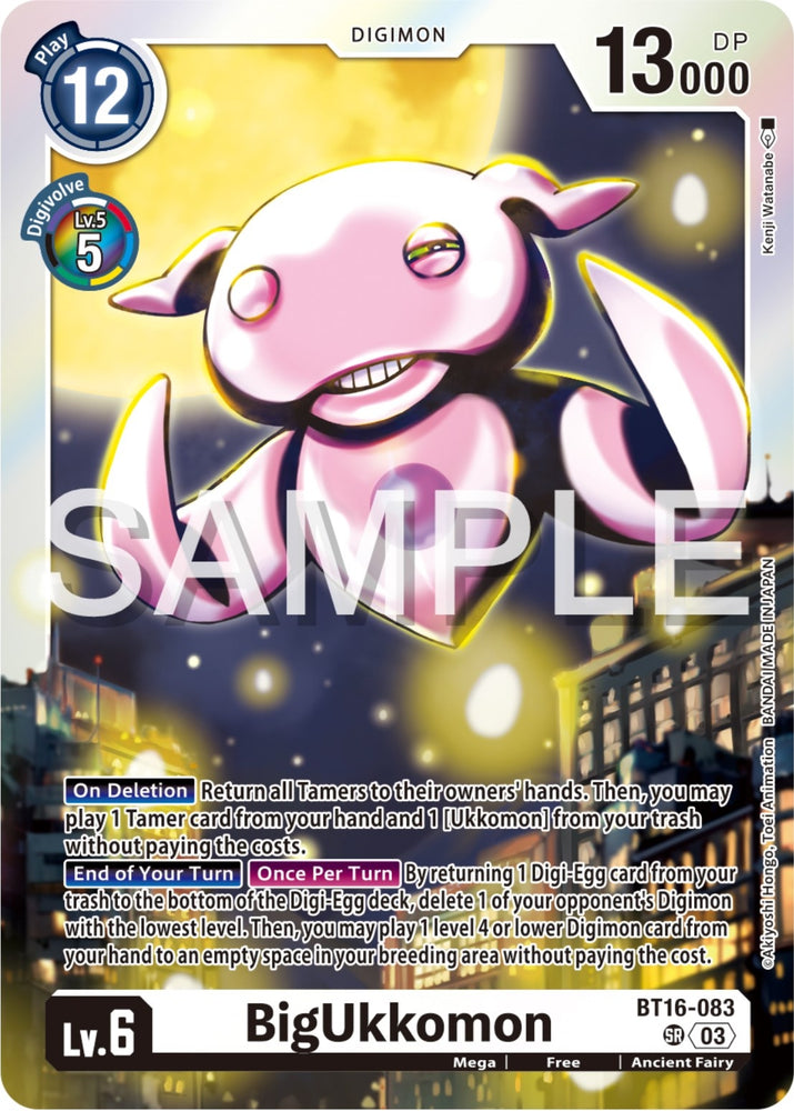 BigUkkomon (BT16-083 SR) [BT16]