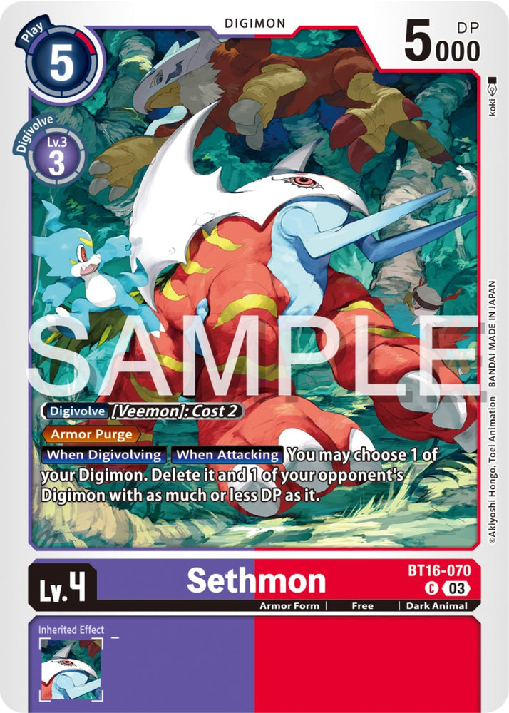 Sethmon (BT16-070 C) [BT16]