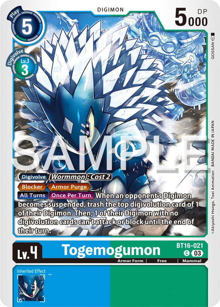 Togemogumon (BT16-021 C) [BT16]