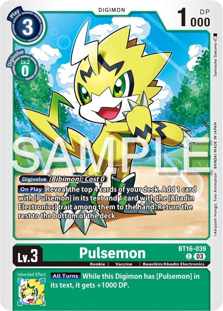 Pulsemon (BT16-039 C) [BT16]