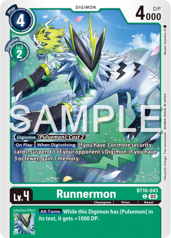 Runnermon (BT16-043 C) [BT16]