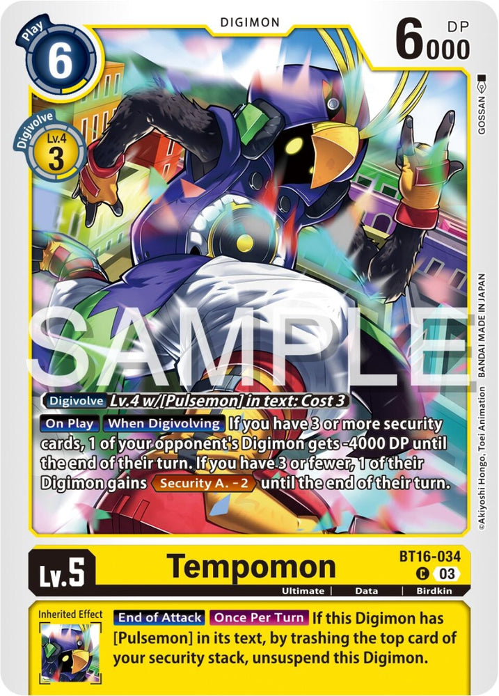 Tempomon (BT16-034 C) [BT16]