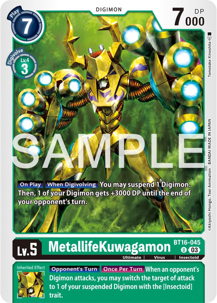 MetallifeKuwagamon (BT16-045 U) [BT16]