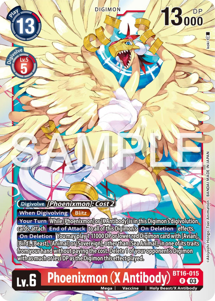 Phoenixmon X Antibody (BT16-015 R) [BT16]