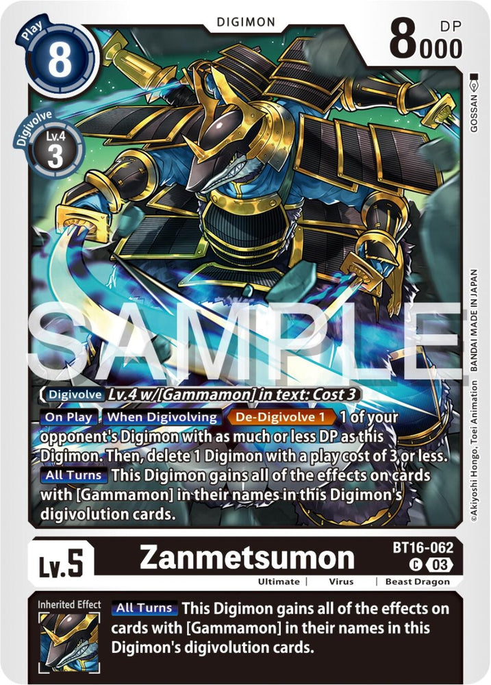 Zanmetsumon (BT16-062 C) [BT16]