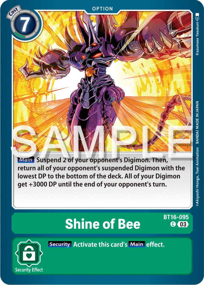 Shine of Bee (BT16-095 C) [BT16]