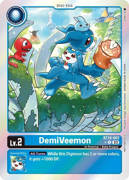 DemiVeemon Box Promotion Pack Beginning Observer (BT16-002 U) [BT16]