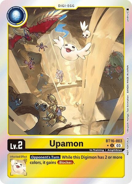 Upamon Box Promotion Pack Beginning Observer (BT16-003 U) [BT16]