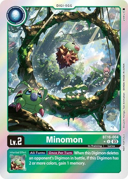 Minomon Box Promotion Pack Beginning Observer (BT16-004 U) [BT16]