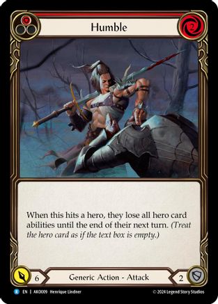 Humble (Red) [AKO009] (Armory Deck: Kayo)