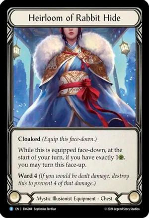 Heirloom of Rabbit Hide [ENG004] (Part the Mistveil Enigma Blitz Deck)