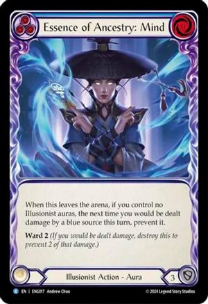 Essence of Ancestry: Mind [ENG017] (Part the Mistveil Enigma Blitz Deck)