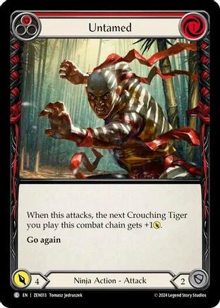 Untamed (Red) [ZEN013] (Part the Mistveil Zen Blitz Deck)