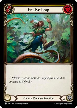 Evasive Leap (Yellow) [MST219] (Part the Mistveil)