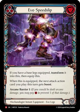 Evo Speedslip [MST231] (Part the Mistveil)  Cold Foil