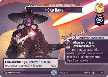 Cad Bane - He Who Needs No Introduction (276) (Showcase) (276) [Shadows of the Galaxy]