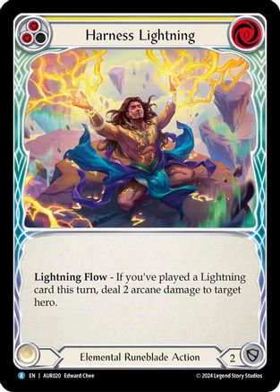 Harness Lightning (Yellow) [AUR020] (1st Strike)