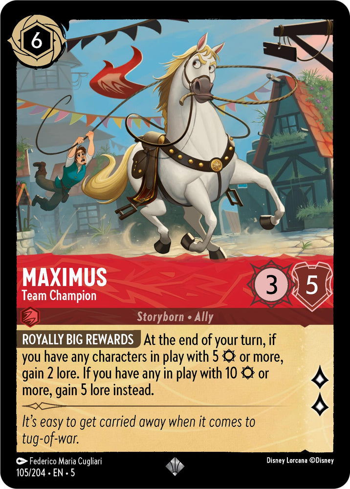 maximus lorcana card Maximus