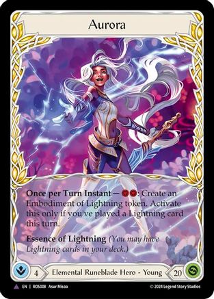 Aurora (Marvel) (Alternate Art) [ROS008] (Rosetta)  Cold Foil