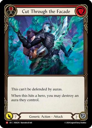 Cut Through the Facade [ROS216] (Rosetta)  Rainbow Foil