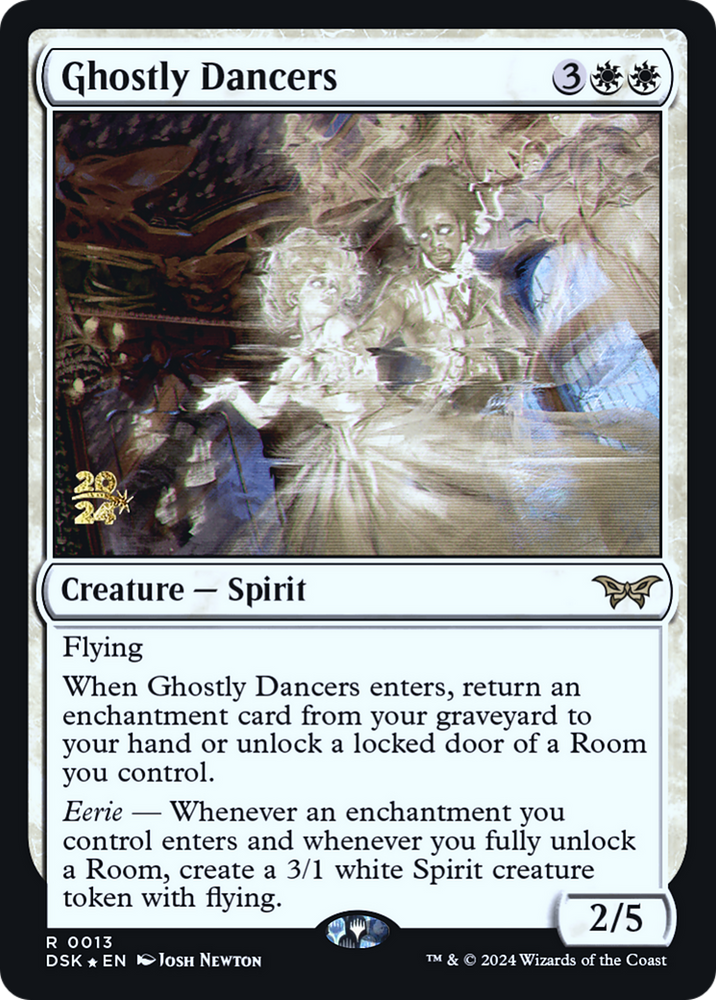 Ghostly Dancers [Duskmourn: House of Horror Prerelease Promos]