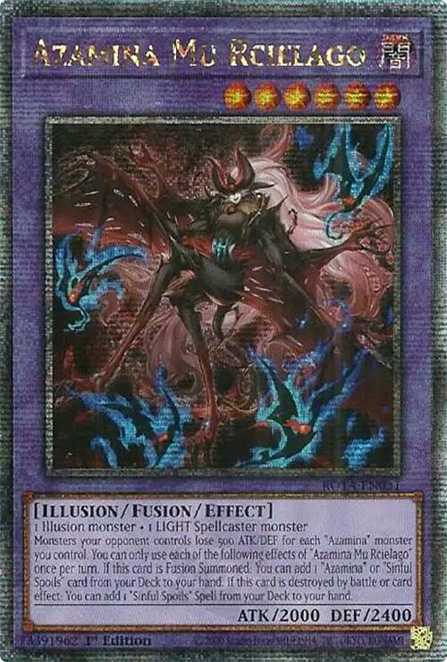 Azamina Mu Rcielago (Quarter Century Secret Rare) [ROTA-EN031] Quarter