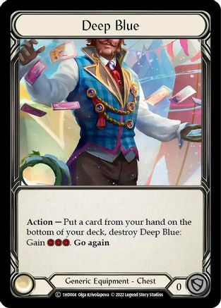 Deep Blue [1HD004] (History Pack 1 Dash Blitz Deck)
