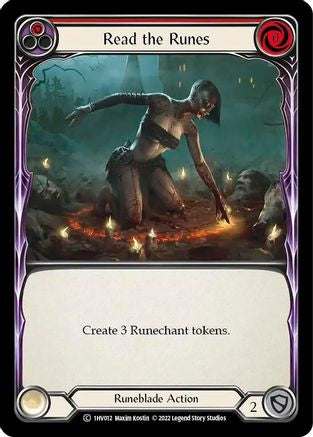 Read the Runes (Red) [1HV012] (Historic Pack 1 Blitz Deck Viserai)