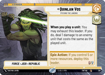 Quinlan Vos - Sticking the Landing (293) (Hyperspace) (293) [Twilight of the Republic]