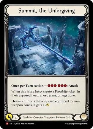 Summit, the Unforgiving [AJV002] (Armory Deck: Jarl Vetreidi)  Rainbow Foil