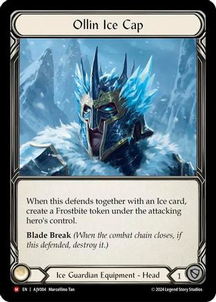 Ollin Ice Cap [AJV004] (Armory Deck: Jarl Vetreidi)  Rainbow Foil