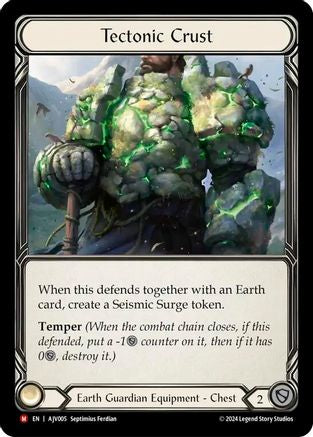 Tectonic Crust [AJV005] (Armory Deck: Jarl Vetreidi)  Rainbow Foil