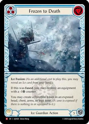 Frozen to Death [AJV020] (Armory Deck: Jarl Vetreidi)  Rainbow Foil