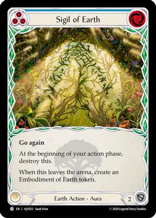 Sigil of Earth [AJV022] (Armory Deck: Jarl Vetreidi)