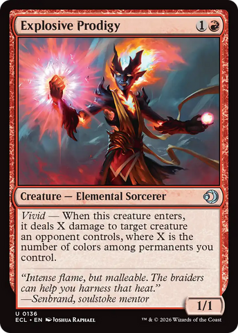 Explosive Prodigy [Lorwyn Eclipsed]