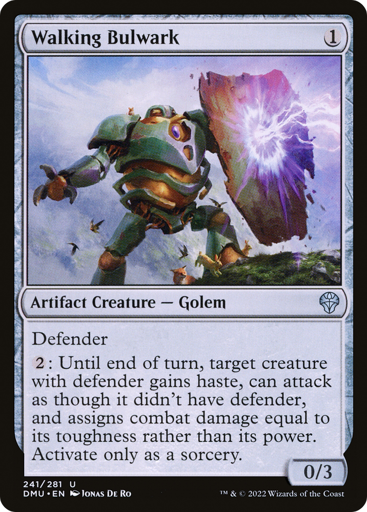Walking Bulwark (DMU-241) - Dominaria United