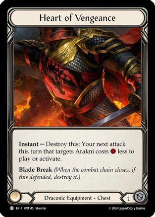 Heart of Vengeance [HNT145] (The Hunted)