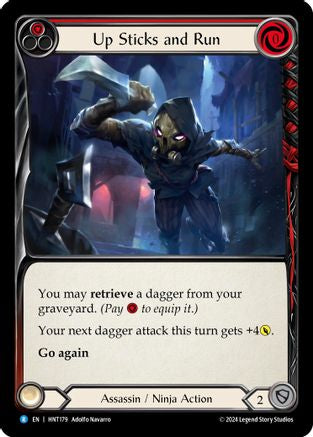 Up Sticks and Run (Red) [HNT179] (The Hunted)