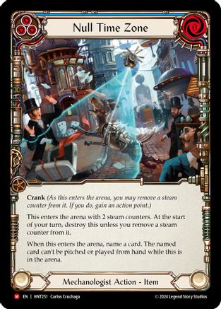 Null Time Zone [HNT251] (The Hunted)  Cold Foil