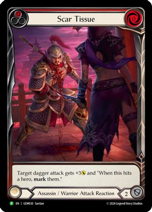 Scar Tissue (Red) [GEM030] (GEM Pack 1)  Rainbow Foil
