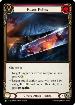 Razor Reflex (Red) [GEM032] (GEM Pack 1)