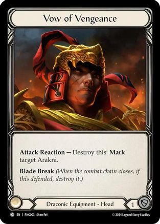 Vow of Vengeance [FNG003] (The Hunted Fang Blitz Deck)