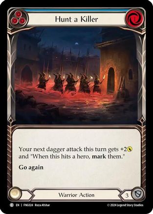 Hunt a Killer (Blue) [FNG024] (The Hunted Fang Blitz Deck)