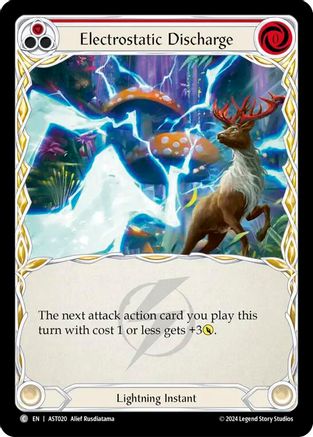 Electrostatic Discharge (Red) [AST020] (Armory Deck: Aurora)