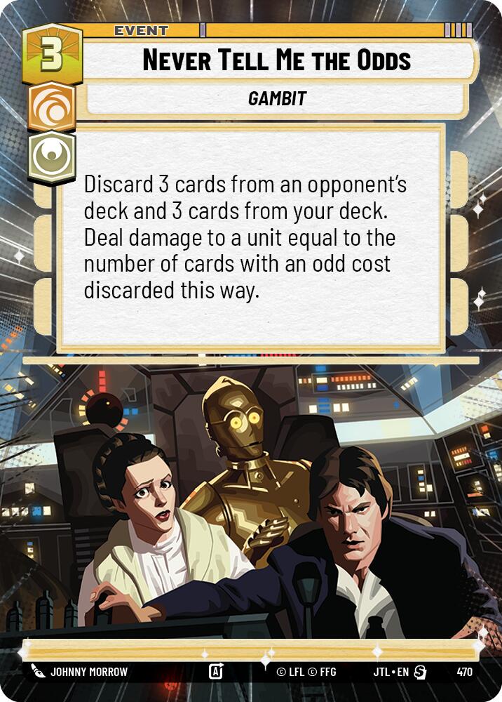 Never Tell Me the Odds (470) (Hyperspace) (470) [Jump to Lightspeed]