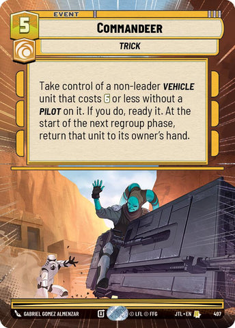 Commandeer (497) (Hyperspace) (497) [Jump to Lightspeed]