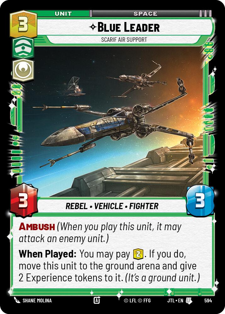 Blue Leader - Scarif Air Support (594) (594) [Jump to Lightspeed]