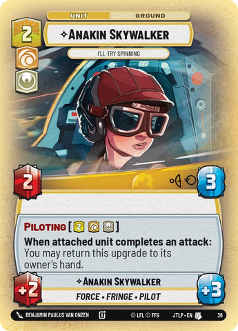 Anakin Skywalker - I'll Try Spinning (36) (36) [Jump to Lightspeed: Weekly Play]